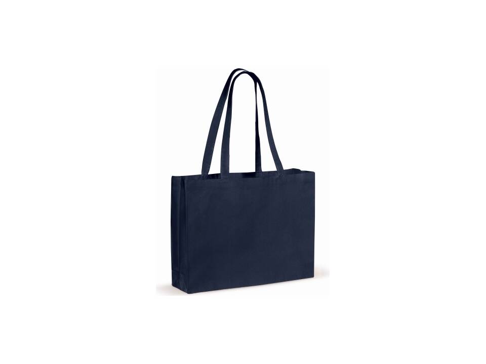 Recycled cotton bag with gusset 140g/m² 49x14x37cm 3