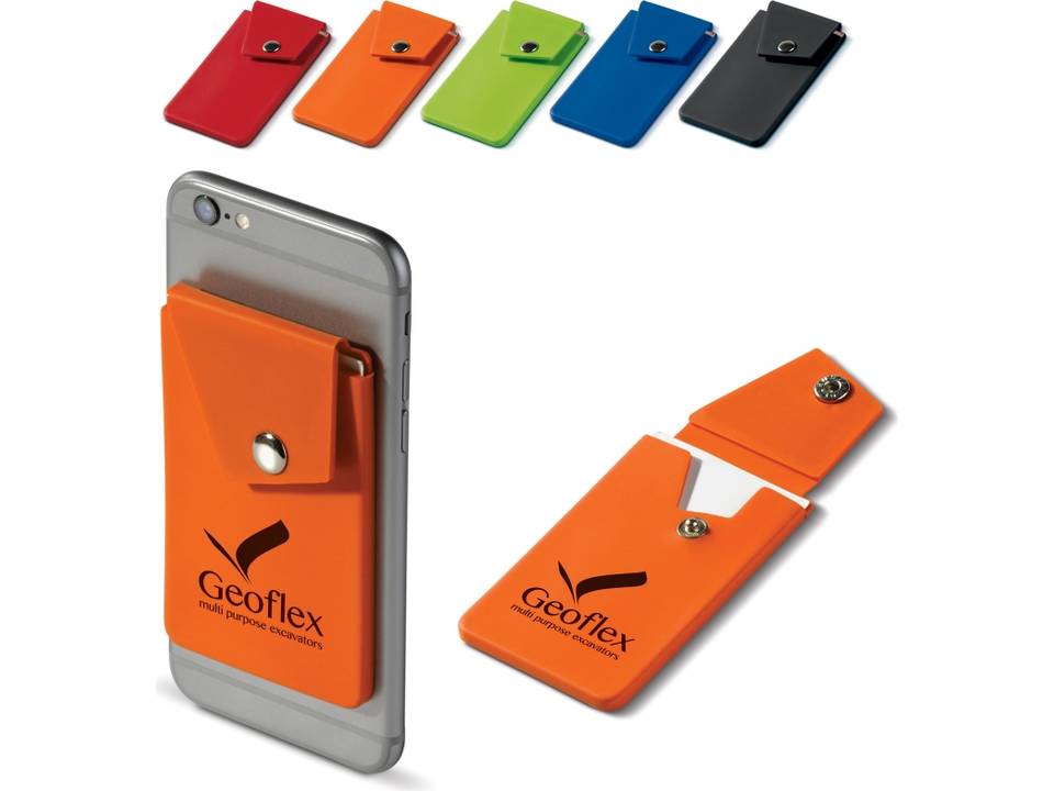 Porte-cartes silicone 5