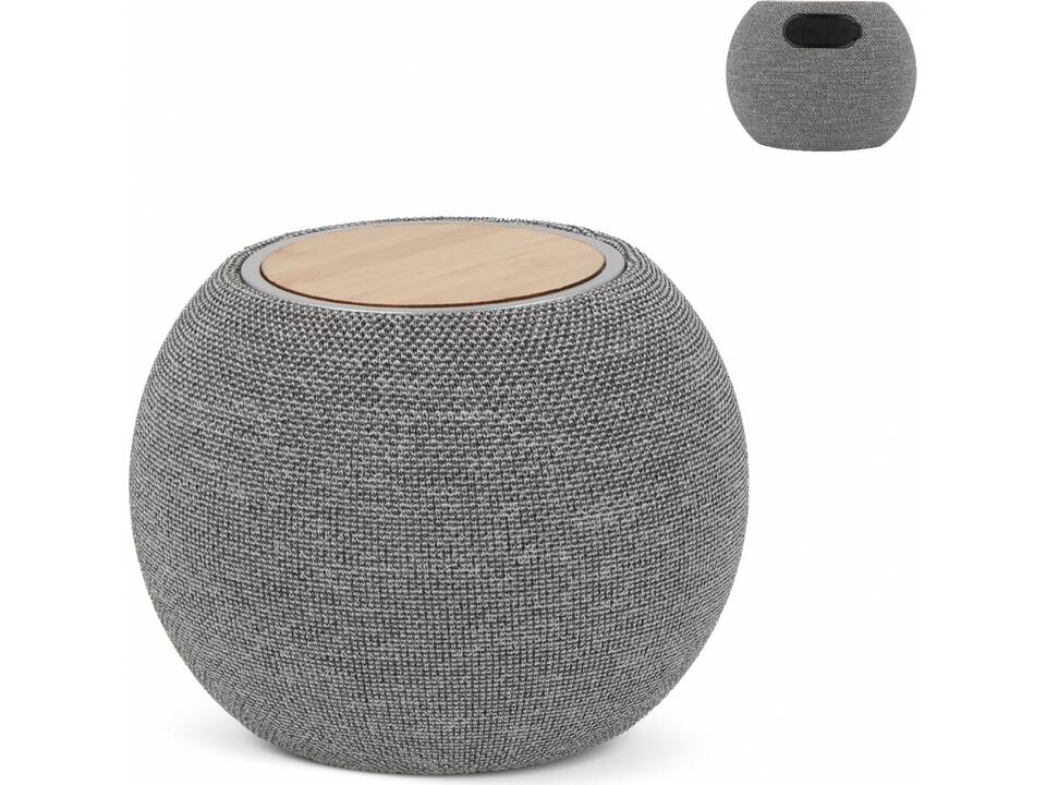 Enceinte 5W et chargeur sans fil 15W R_PET & Bambou