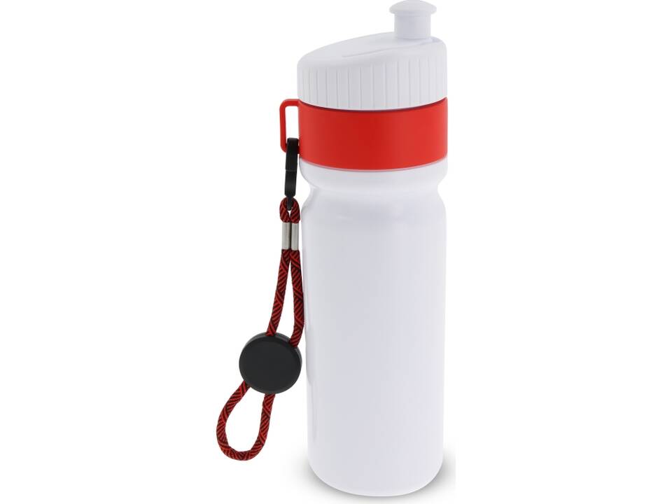 Bouteille de sport avec bord et cordon 750ml 13