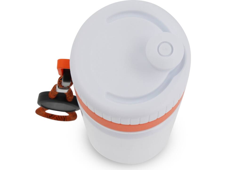 Bouteille de sport avec bord et cordon 750ml 25