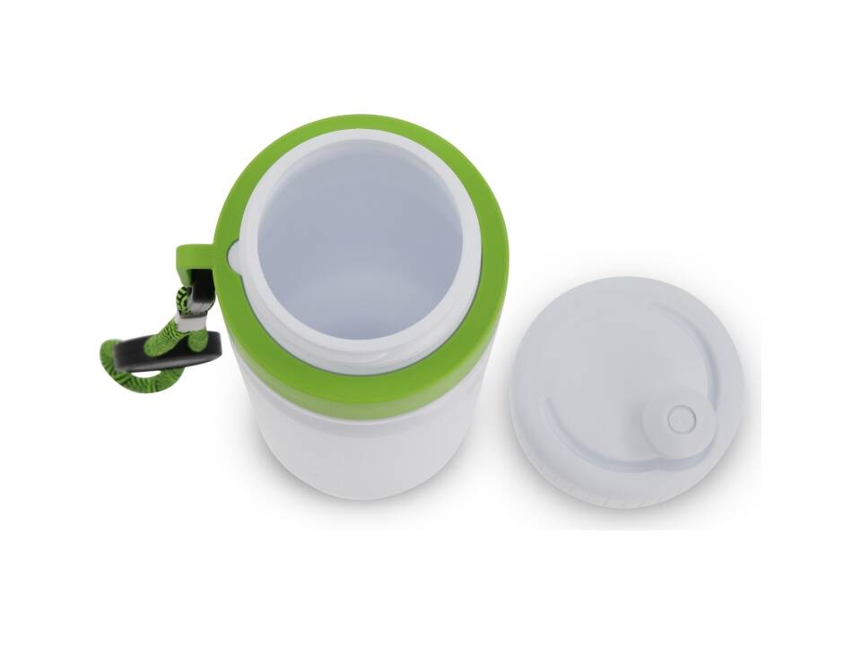 Bouteille de sport avec bord et cordon 750ml 37