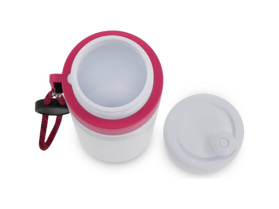 Bouteille de sport avec bord et cordon 750ml 34