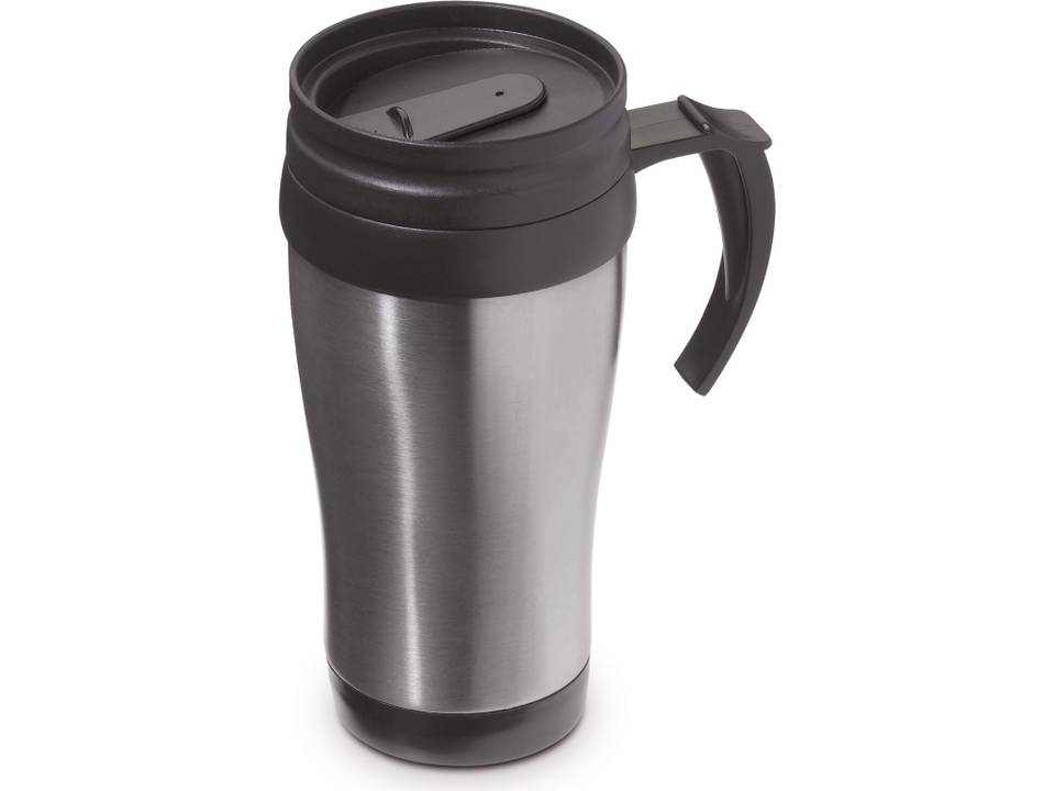 Mug métallique voiture 350ml 2