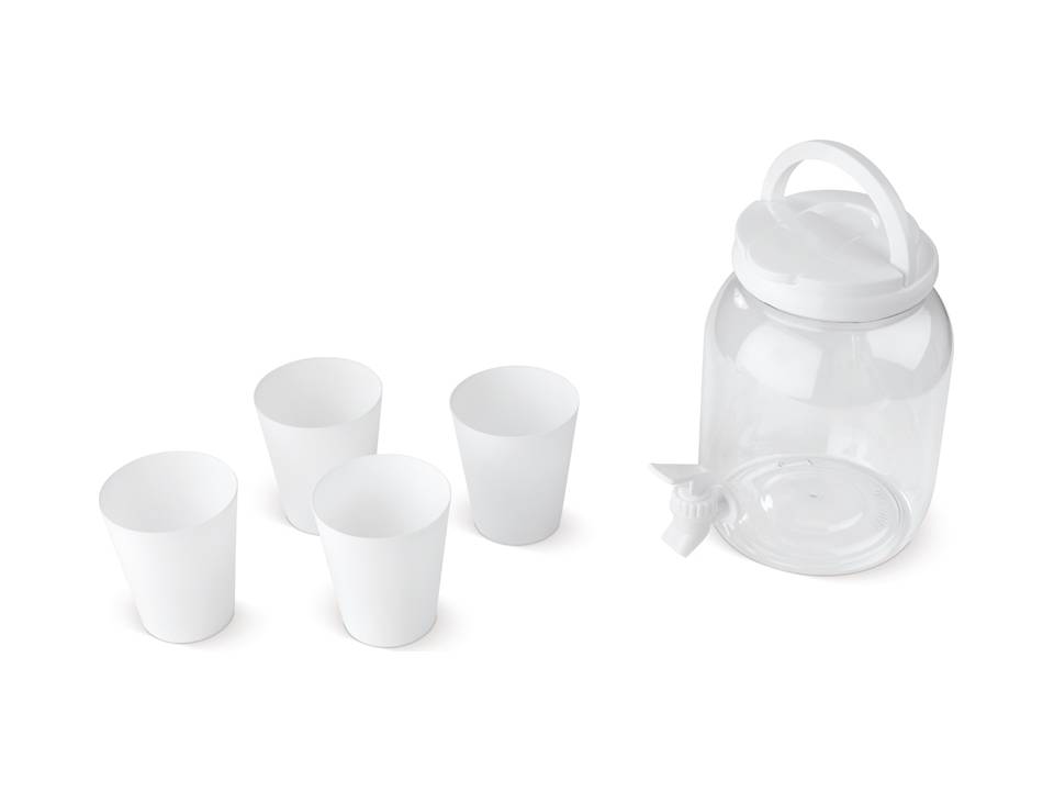 Distributeur de boissons avec 4 gobelets 7