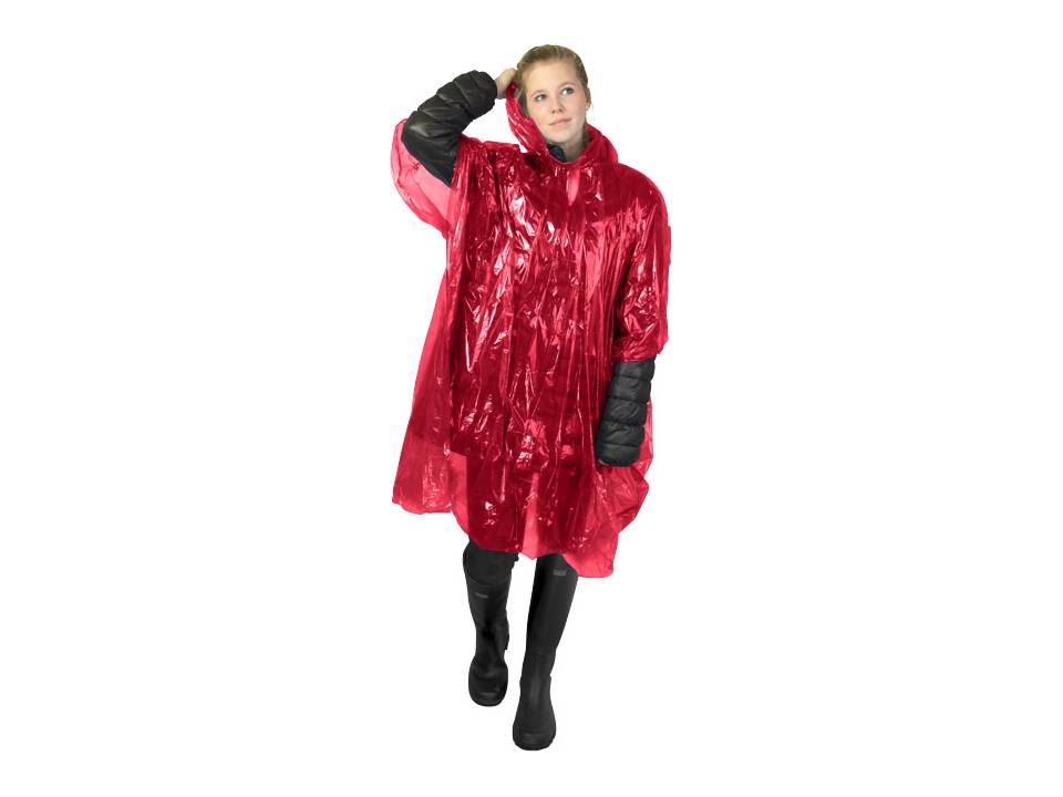 Poncho jetable sous pochette Ziva