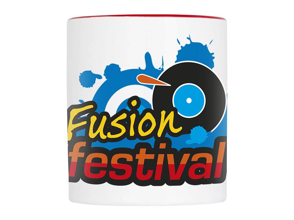 Mini tasse Pix de style pop - avec couleur sublimée 13