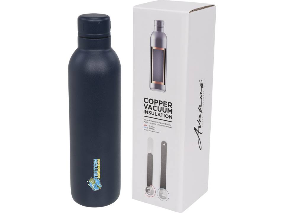 Bouteille de sport de 510 ml isolation cuivre Thor 12