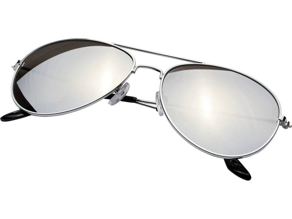 Lunettes de soleil Aviator avec verres réfléchissants colorés 16