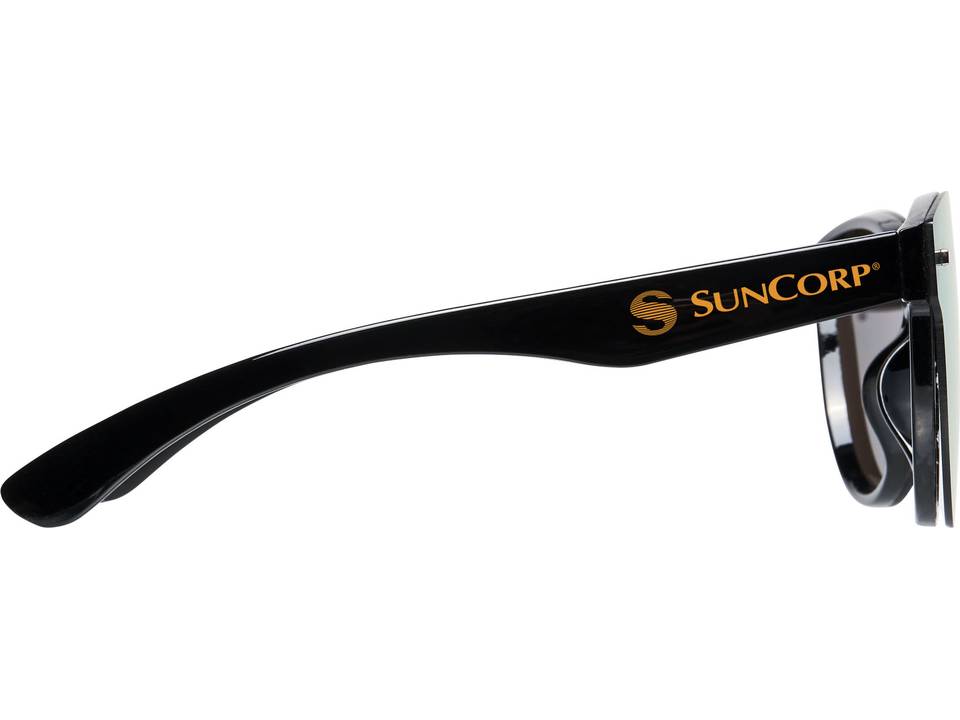 Lunettes de soleil Shield avec lentille miroir entière 2