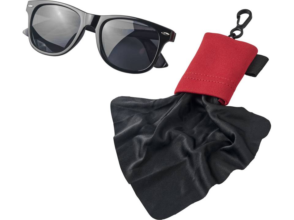 Chiffon de nettoyage en microfibre Clear avec pochette 12