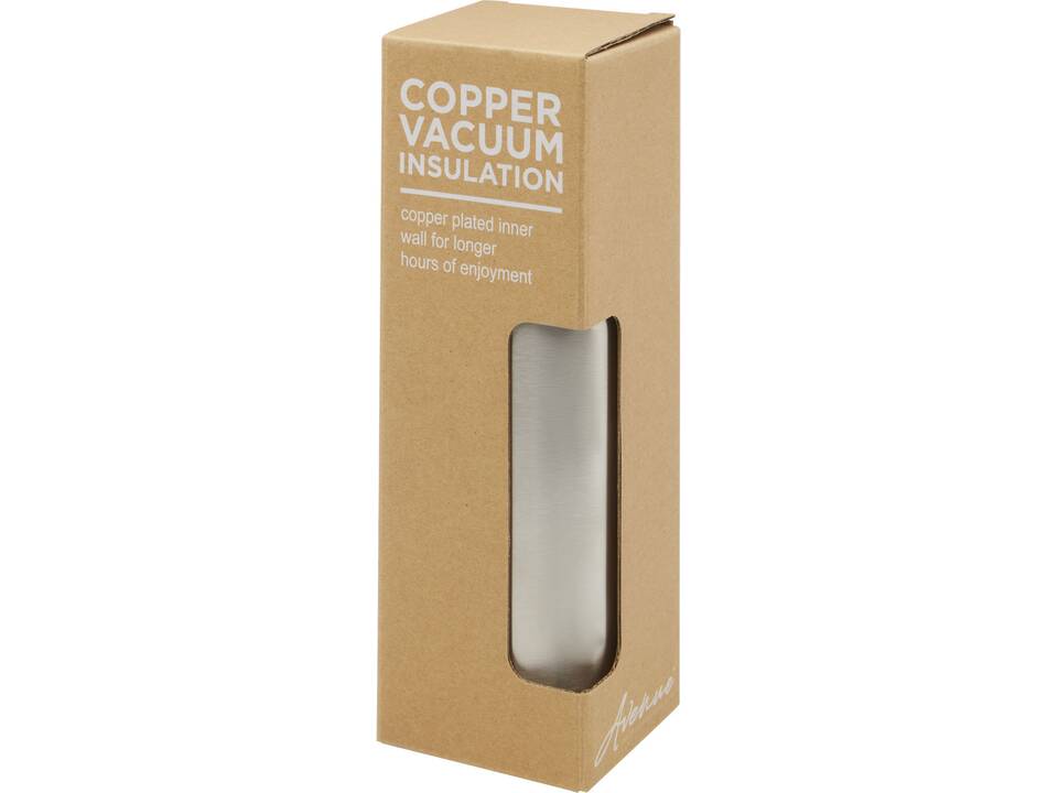 Bouteille Ljungan de 500 ml en acier inoxydable avec cuivre et isolation par le vide, avec dragonne et couvercle en PU 4