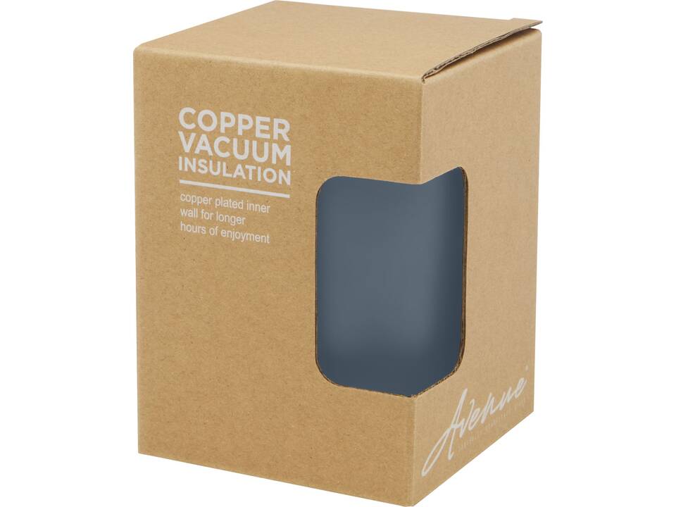 Gobelet Lagan de 300 ml en acier inoxydable à isolation sous vide, en cuivre, avec couvercle en bambou 13