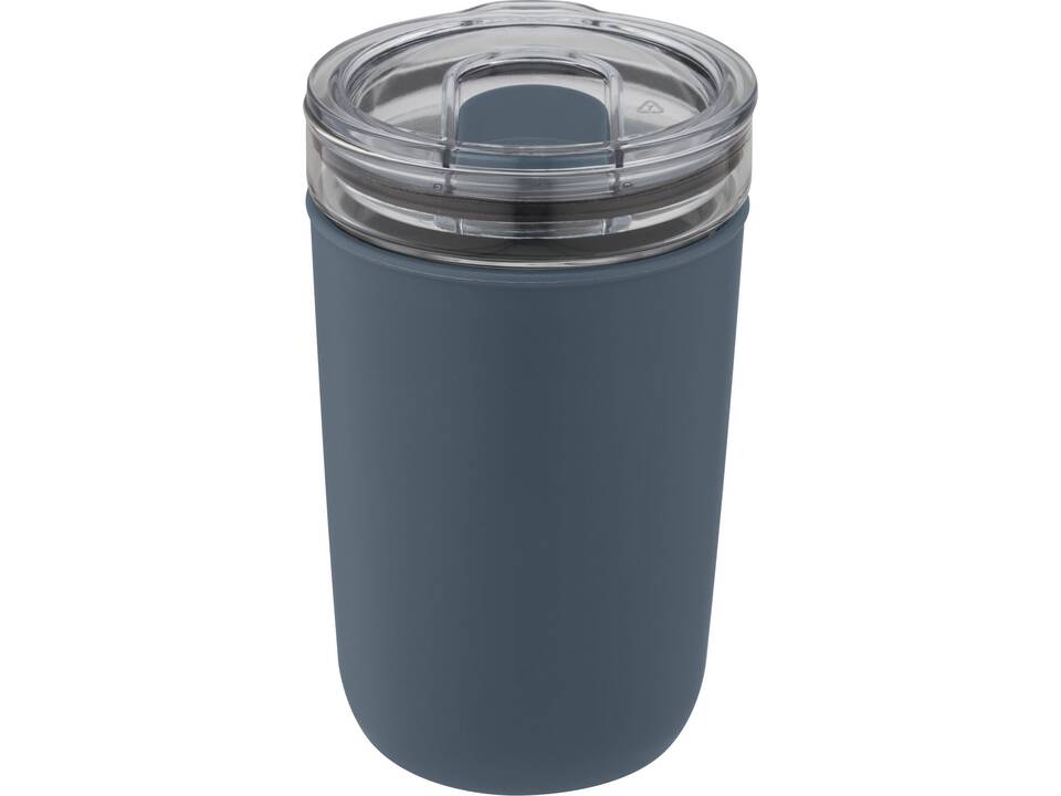 Gobelet en verre Bello de 420 ml avec paroi extérieure en plastique recyclé 12