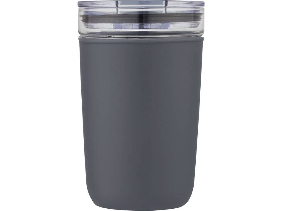 Gobelet en verre Bello de 420 ml avec paroi extérieure en plastique recyclé 21