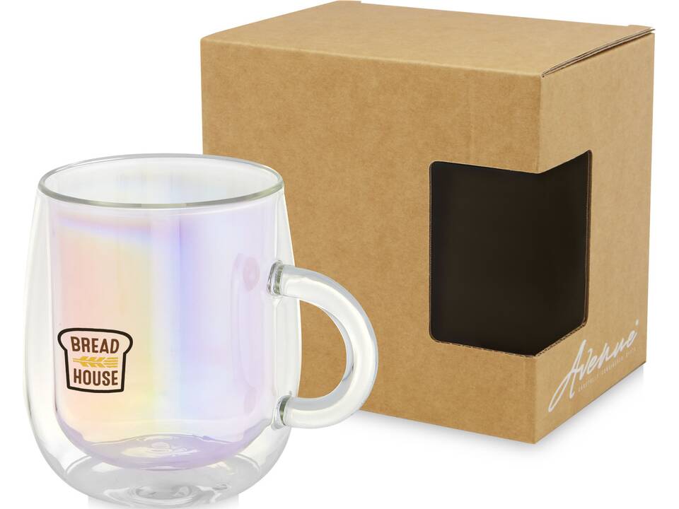 Mug Iris 330 ml en verre 8