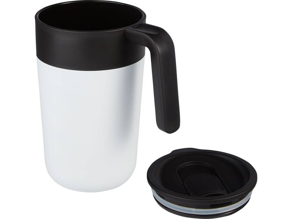 Tasse Nordia de 400 ml recyclée à double paroi 4