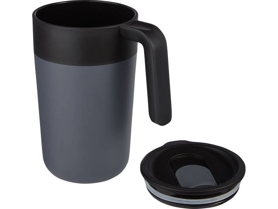 Tasse Nordia de 400 ml recyclée à double paroi 22