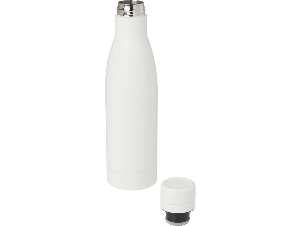 Bouteille isotherme sous vide Vasa de 500 ml en cuivre et acier inoxydable recyclé certifié RCS 17