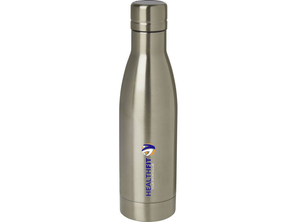 Bouteille isotherme sous vide Vasa de 500 ml en cuivre et acier inoxydable recyclé certifié RCS 39