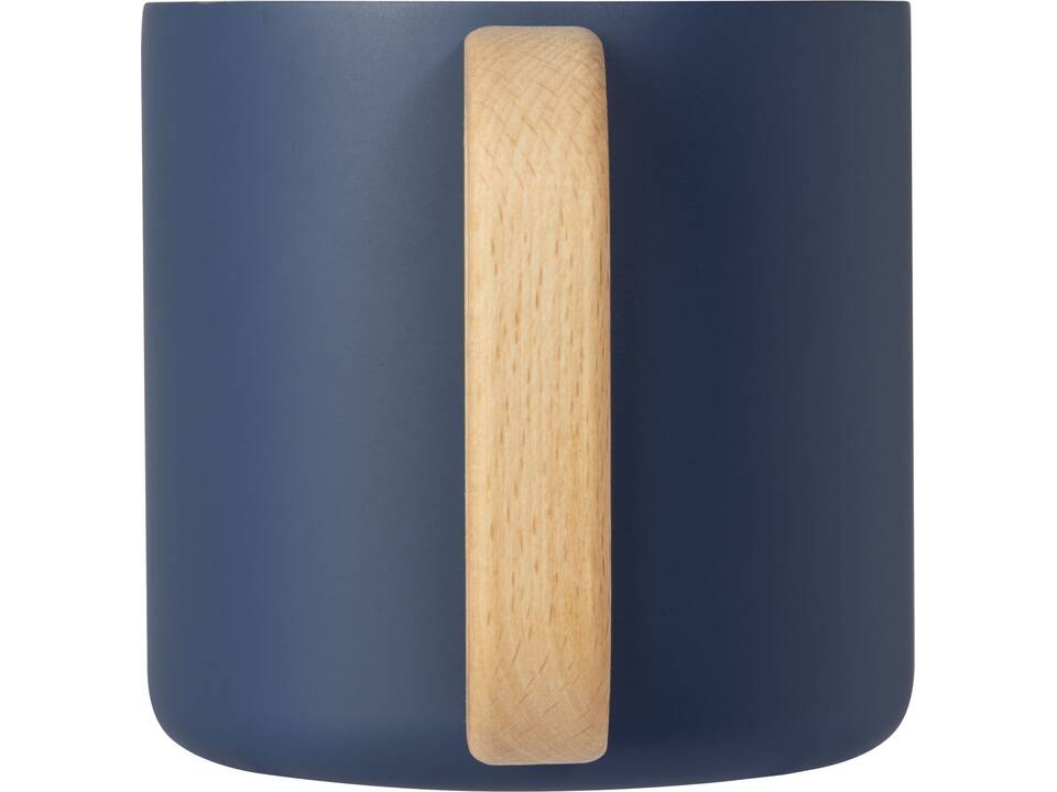 Tasse Bjorn de 360 ml en acier inoxydable recyclé certifiée RCS avec isolation sous vide en cuivre 9