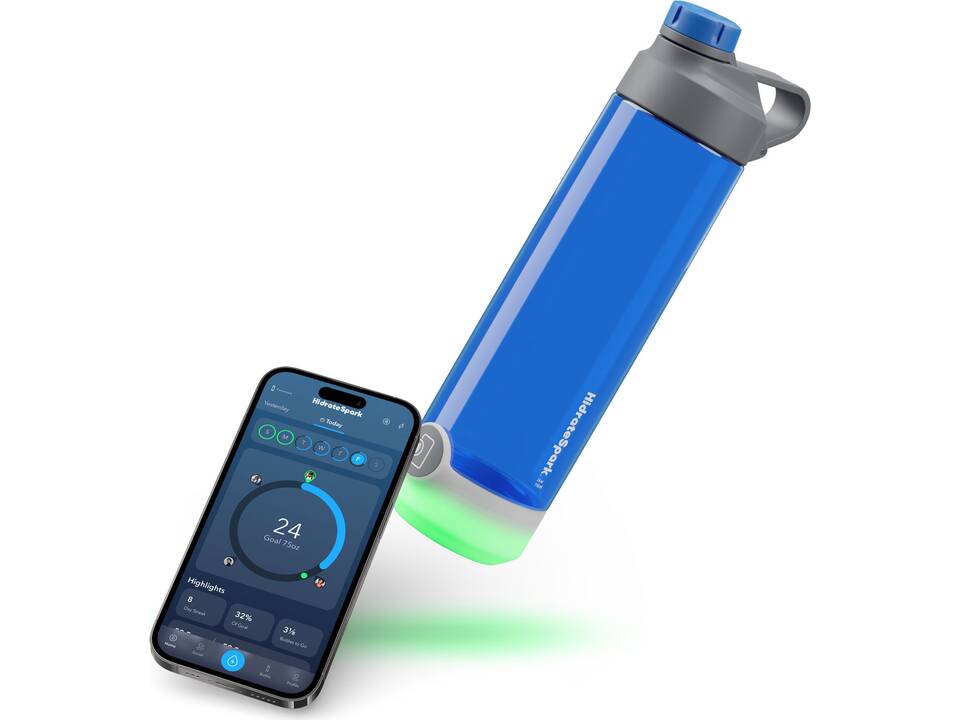 Bouteille d'eau intelligente HidrateSpark® TAP en Tritan™ de 680 ml 11