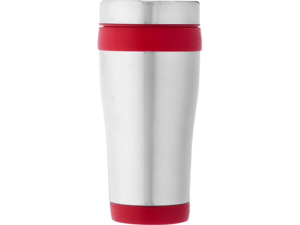 Gobelet avec isolation Elwood de 410 ml en acier inoxydable recyclé certifié RCS 6