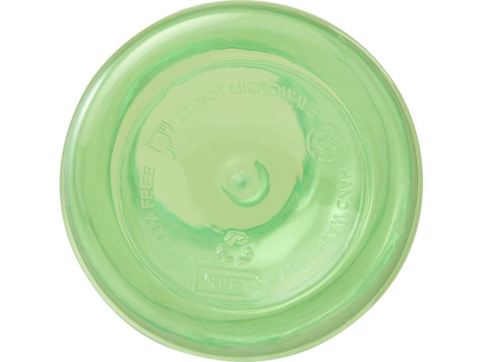 Bouteille d'eau Oregon de 400 ml en aluminium recyclé certifié RCS avec mousqueton 20