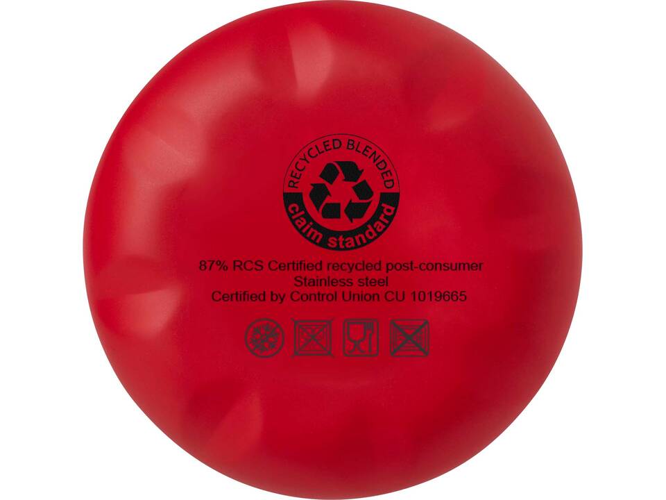 Bouteille isotherme sous vide Cove de 500 ml en cuivre et acier inoxydable recyclé certifié RCS 12