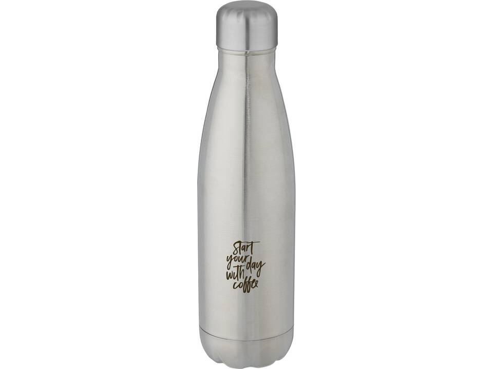 Bouteille isotherme sous vide Cove de 500 ml en cuivre et acier inoxydable recyclé certifié RCS 32