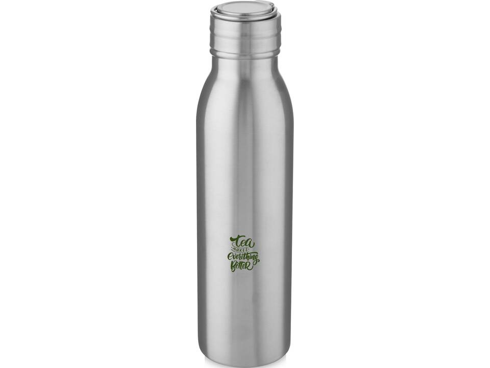 Bouteille d'eau Harper de 700 ml en acier inoxydable certifié RCS avec boucle métallique 8