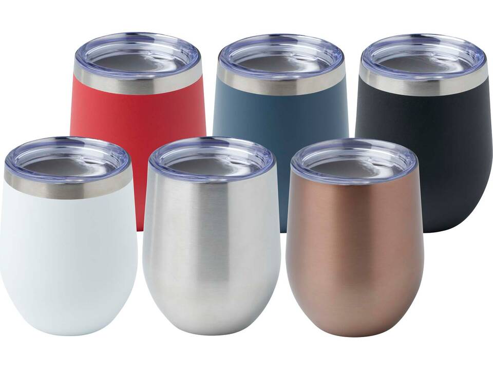 Tasse en cuivre avec isolation par le vide et couche de cuivre Corzo de 350 ml certifiée RCS 48