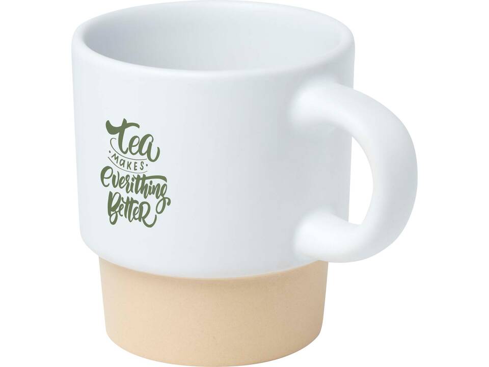 Tasse à espresso empilable Olympia de 130 ml avec fond en argile 2