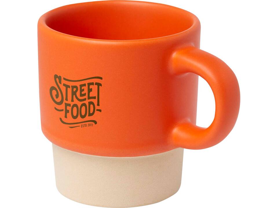 Tasse à espresso empilable Olympia de 130 ml avec fond en argile 7