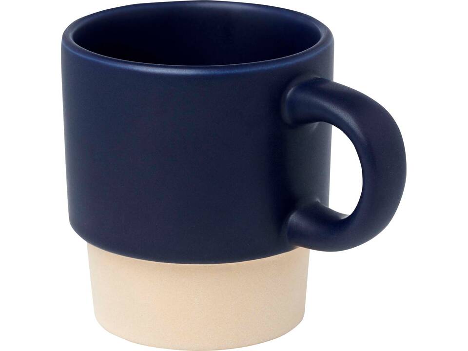 Tasse à espresso empilable Olympia de 130 ml avec fond en argile 11