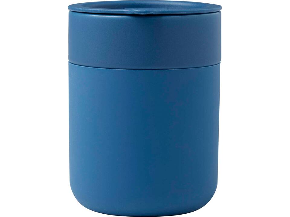 Gobelet en céramique Java de 330 ml avec revêtement en silicone et couvercle en plastique 8