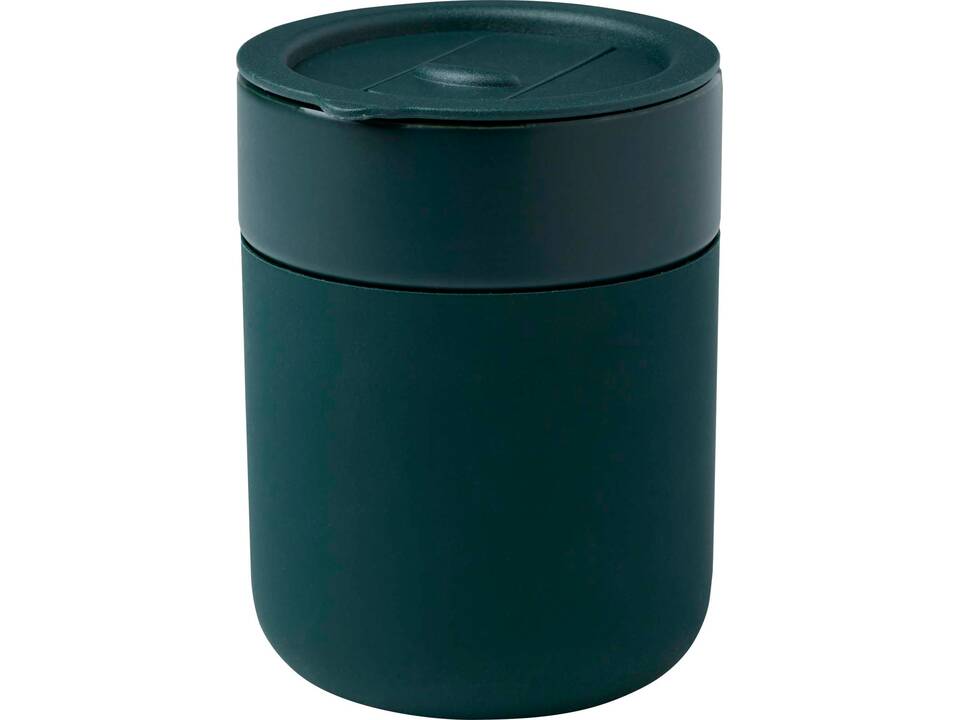 Gobelet en céramique Java de 330 ml avec revêtement en silicone et couvercle en plastique 12