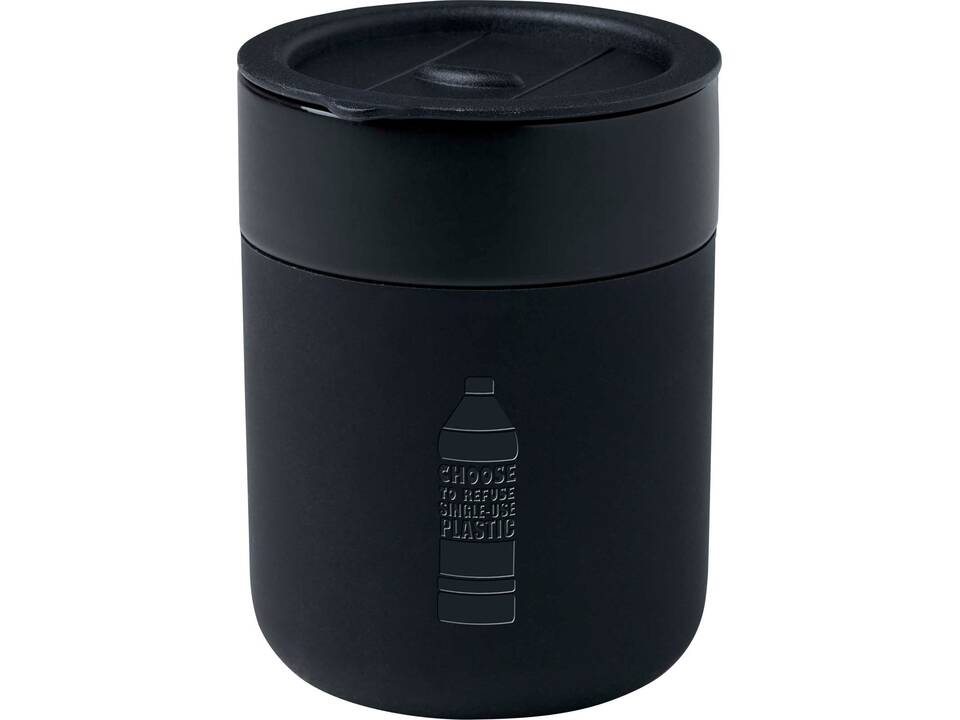 Gobelet en céramique Java de 330 ml avec revêtement en silicone et couvercle en plastique 19