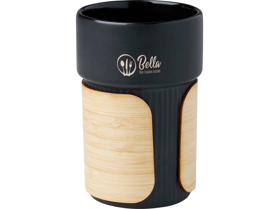 Gobelet Fika de 340 ml avec couvercle en bambou 16