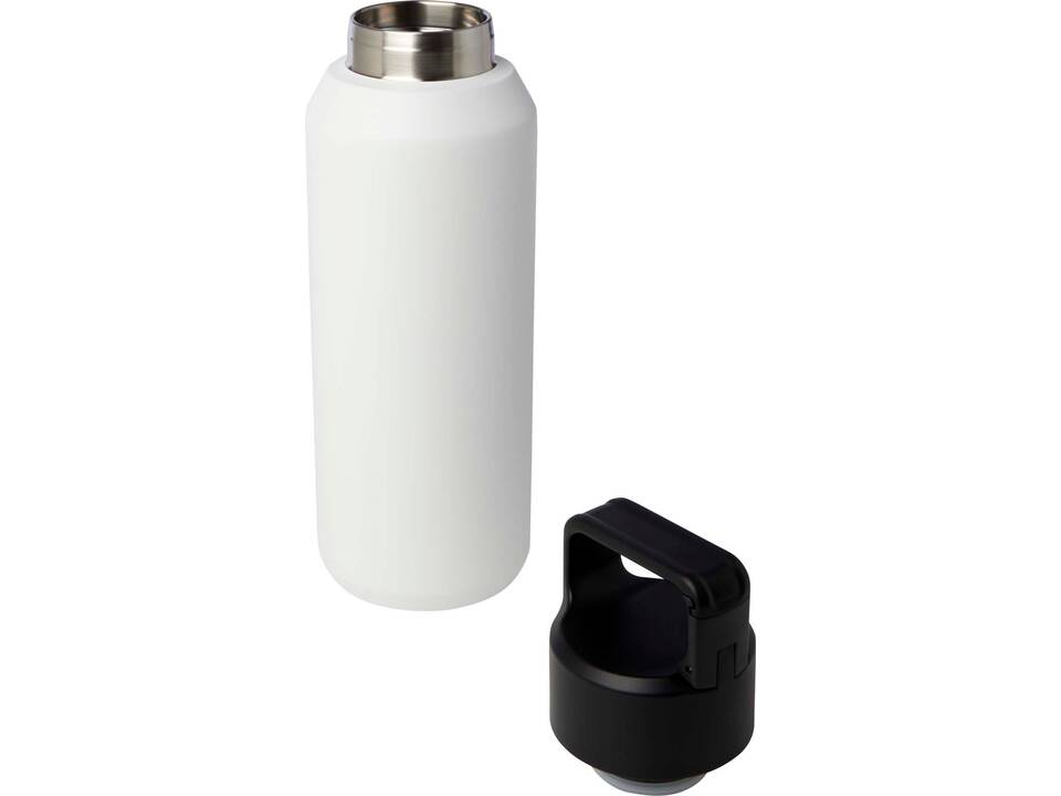 Bouteille avec isolation sous vide Astra de 600 ml en cuivre et acier inoxydable recyclé certifié RCS (compatible avec les boissons gazeuses) 4