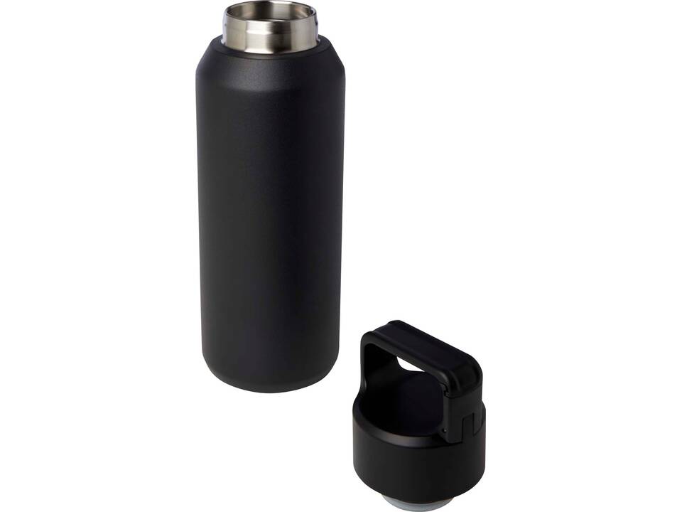 Bouteille avec isolation sous vide Astra de 600 ml en cuivre et acier inoxydable recyclé certifié RCS (compatible avec les boissons gazeuses) 18