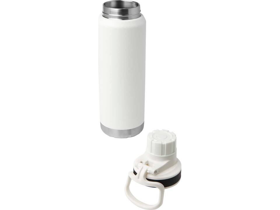 Bouteille avec isolation sous vide Fortis de 700 ml en cuivre et acier inoxydable recyclé certifié RCS (compatible avec les boissons gazeuses) 4