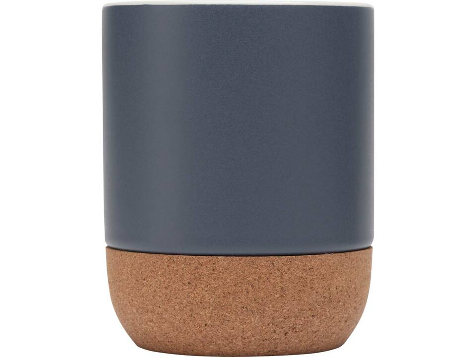 Mug Billie en céramique pour sublimation de 300 ml avec détails en liège et finition matte 12