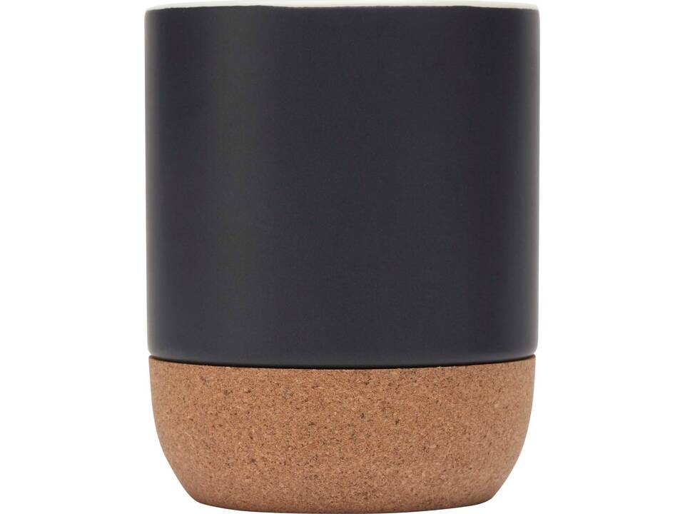 Mug Billie en céramique pour sublimation de 300 ml avec détails en liège et finition matte 16