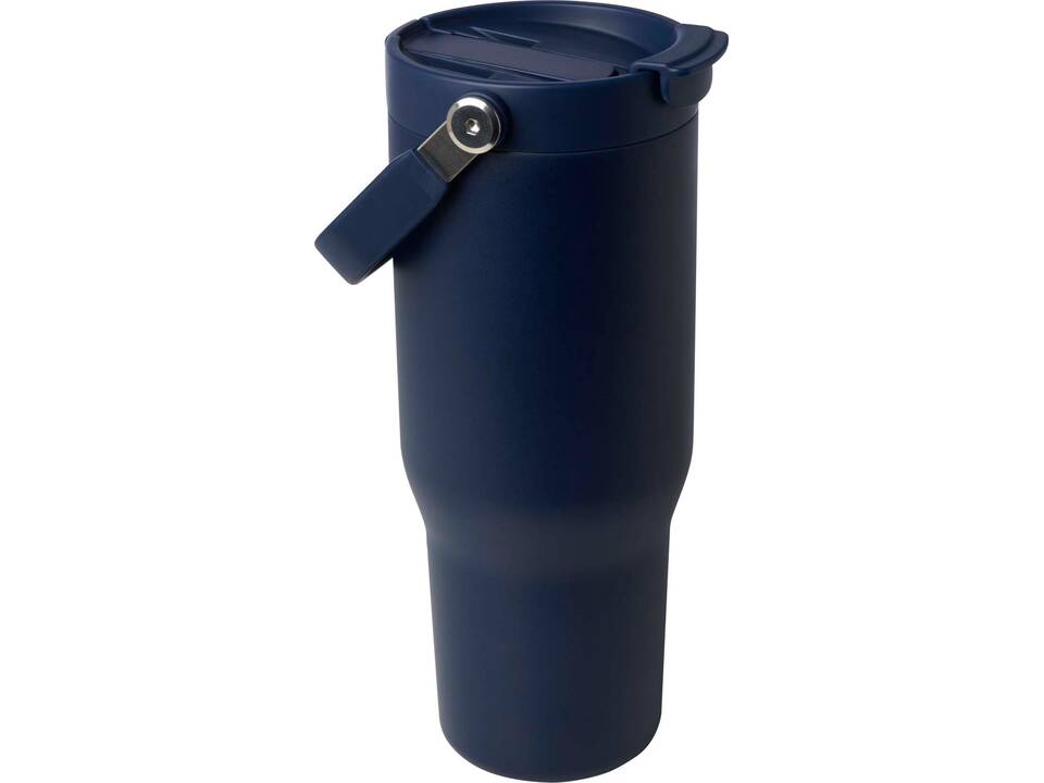 Gobelet avec isolation sous vide Bronx en cuivre et acier inoxydable recyclé certifié RCS Bronx de 900 ml avec couvercle à double fonction 8