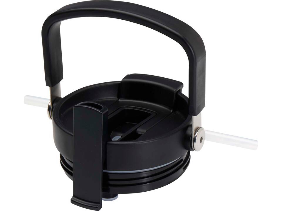 Gobelet avec isolation sous vide Bronx en cuivre et acier inoxydable recyclé certifié RCS Bronx de 900 ml avec couvercle à double fonction 35