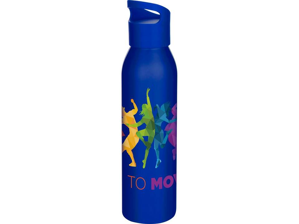 Bouteille d’eau Sky de 650 ml en acier inoxydable recyclé certifié RCS à simple paroi 17