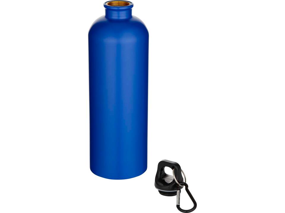 Bouteille d’eau Oregon de 750 ml en acier inoxydable à simple paroi certifiée RCS, recyclé mat avec mousqueton 7