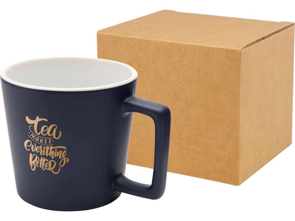 Tasse Cali de 370 ml en céramique avec finition mate 20