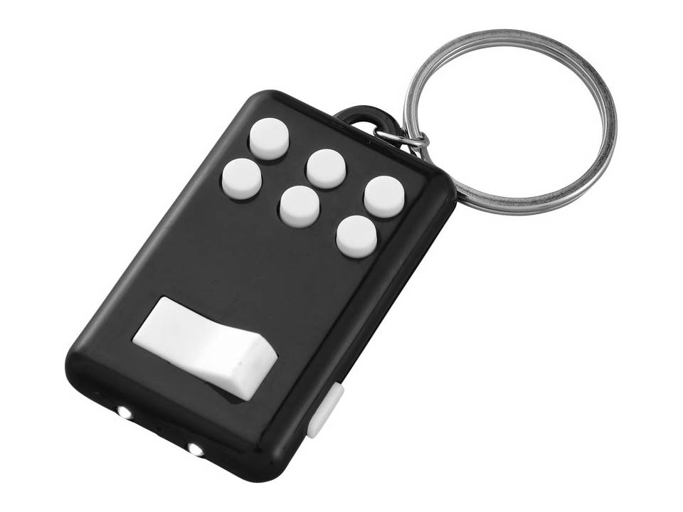 Porte-clés avec mini lampe flip and click 10